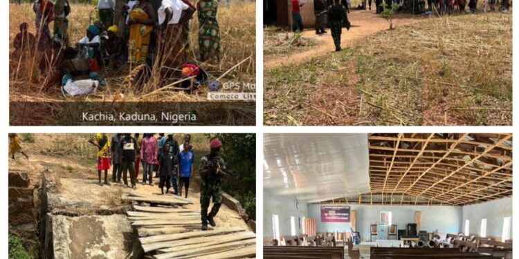 Troops rescue 31 worshippers abducted by terrorists during Easter service in Kaduna church, recover bodies of five victims
