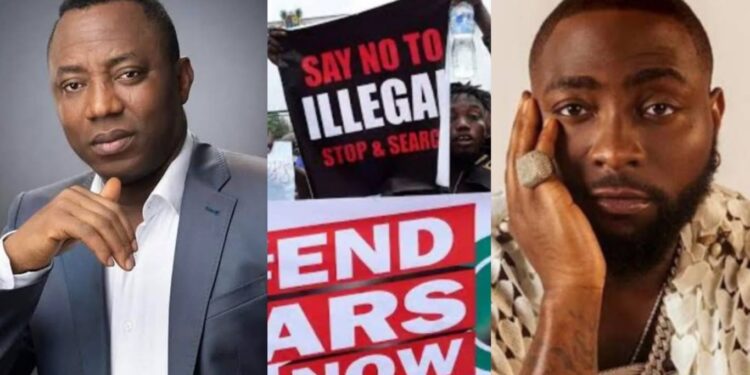 Why Davido backed out of #EndSARS protest – Sowore