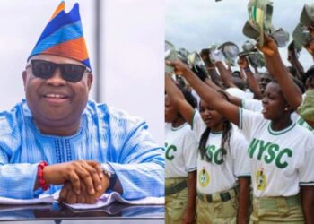 Adeleke urges NYSC members to uphold law ahead of Osun governorship election
