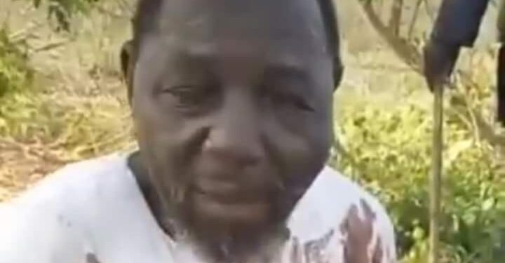 Bandits release video of abducted Sokoto monarch in blood stained cloth with hands tied