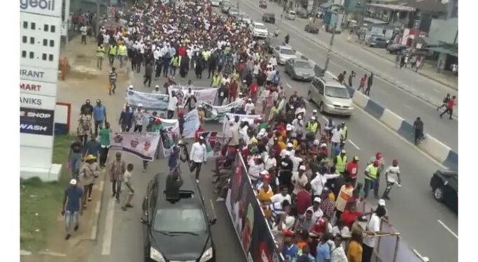 APC’s Tony Okocha Leads Solidarity March For President Tinubu In Rivers
