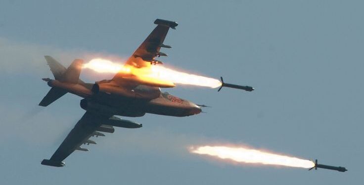 NAF airstrikes destroy terrorist food depot