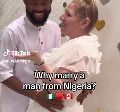 Canadian Lady On Why She Chose To Marry From Nigeria (Photo)