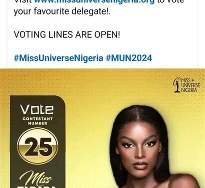 Chidimma Adetshina Officially Joins Miss Universe Nigeria As Miss Taraba (Photo)