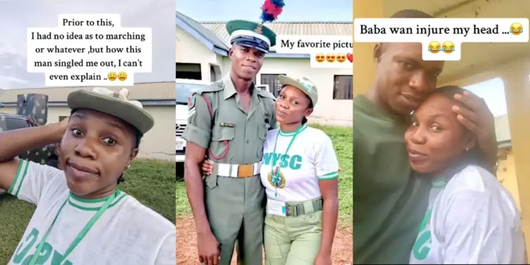 Corps member falls in love with platoon commander at NYSC camp, shares emotional love story