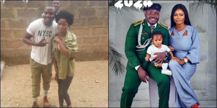 Couple share heartwarming 4-year transformation