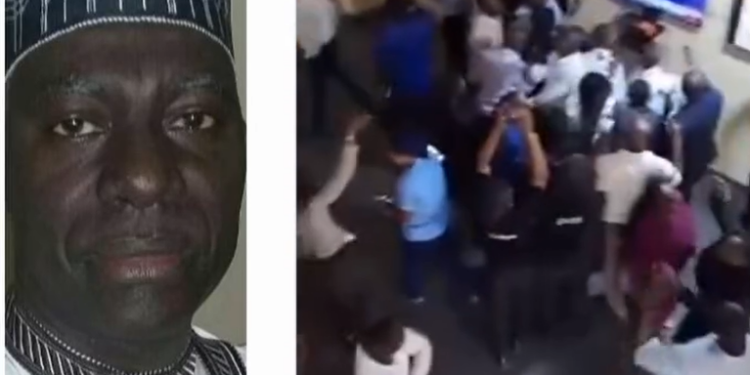 DSS officials rejoice following removal of Yusuf Magaji Bichi as Director-General of the security agency (video)