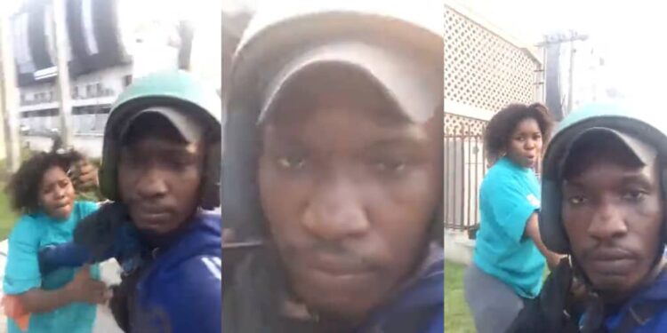 Dispatcher rider records video as customer refuses to pay delivery fee, vows to prove she’s from Mushin