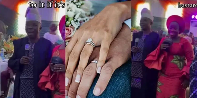 Father causes stir at daughter’s wedding as he declares her a virgin, dares groom to prove him wrong