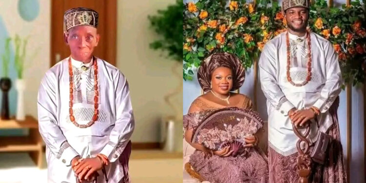 Drama as family uses another man’s wedding photo for burial poster of grandfather