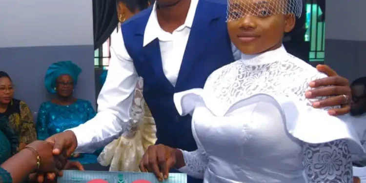 Woman weds man she met on X, formerly Twitter, and shares stunning wedding photos