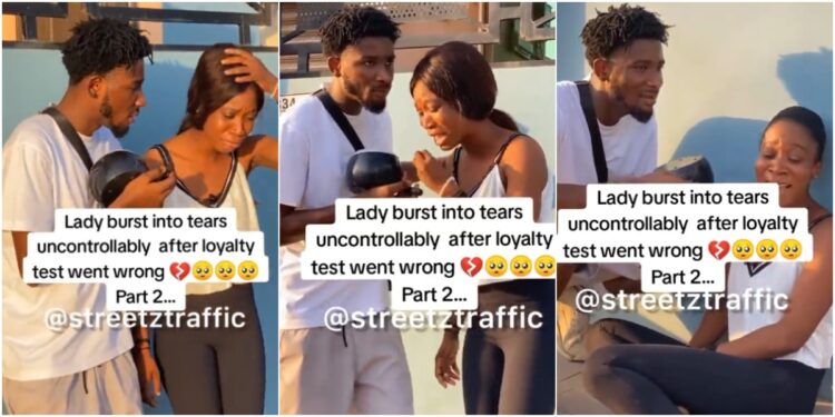 Ghanaian lady devastated as 8-year relationship crashes after loyalty test on boyfriend
