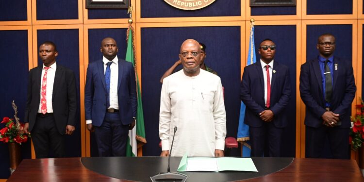 Rivers state sole administrator arrives Govt House (photos)