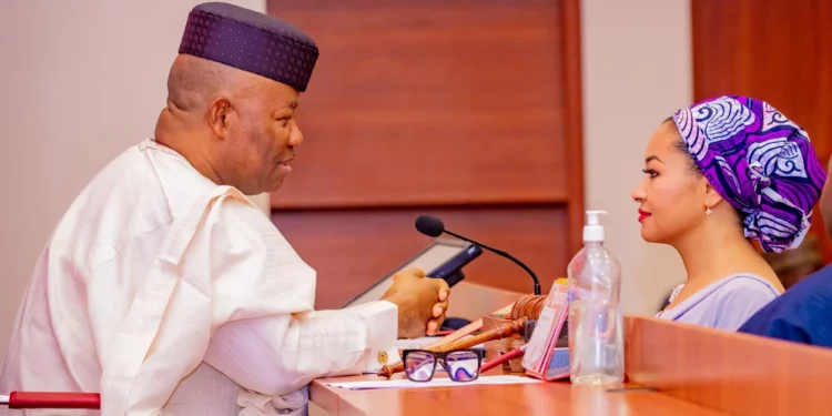 Akpabio said my waist would make good movements – Senator Natasha