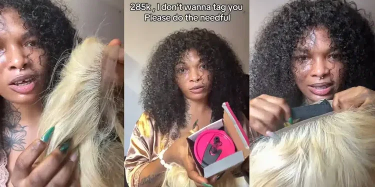 Hair vendor under fire as lady complains about ₦285K Brazilian wig