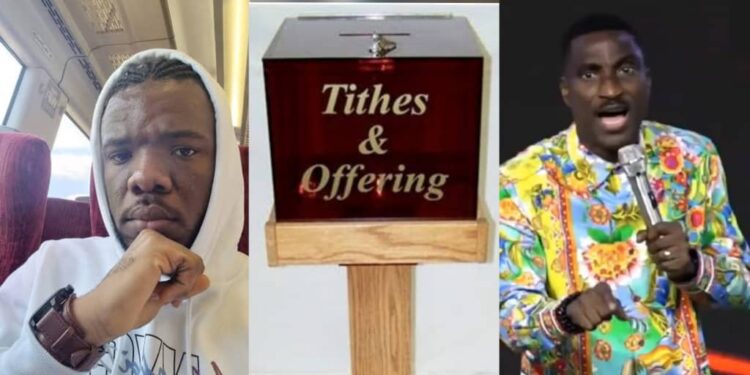 Influencer labels pastor ‘hungry thief’ after sermon on paying first fruit before paying school fees or eating