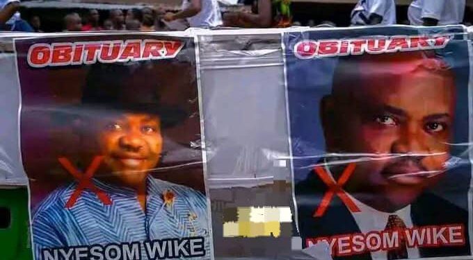 Ijaw people in Delta state organize obituary for Wike