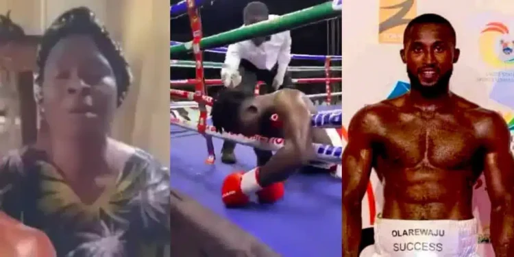 Mother of Nigerian boxer who passed away mid-fight pleads for justice, shares son’s last message (video)