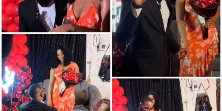 Nigerian man proposes to his woman four months after they started dating