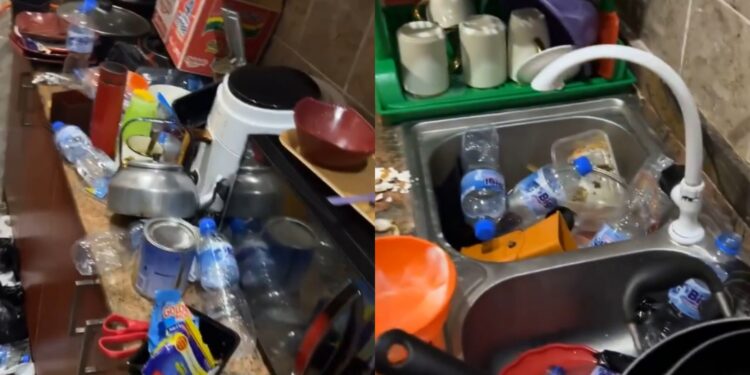 “They warned me but I didn’t listen,” Man slams his wife for leaving the house dirty (video)