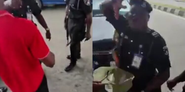 Police officers accused of harassing and extorting corps members in Surulere (video)
