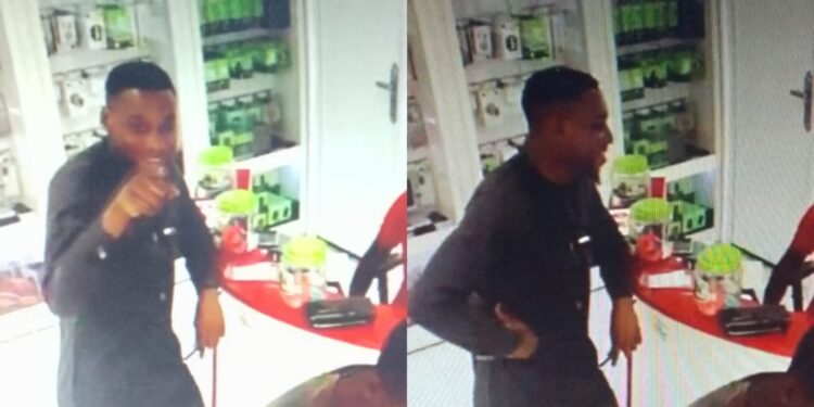 Man accused of stealing goods worth N1.88m from store after claiming to be a priest and paying with fake transfer (video)