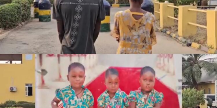 Delta police arrest girl alongside her boyfriend over murder of her 10-year-old sister in Delta (video)