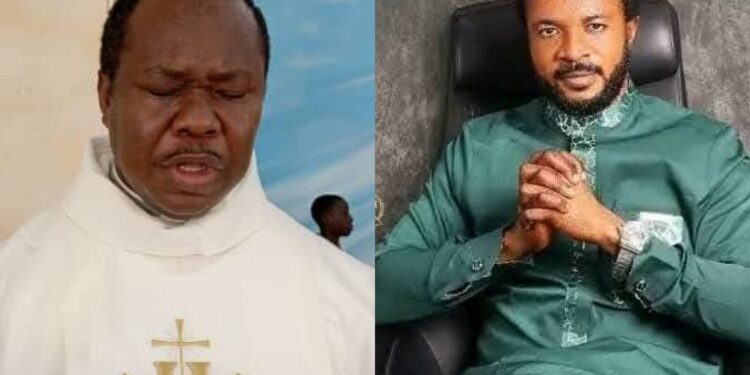 Catholic priest accepts virginity challenge to disprove Ebuka Obi; challenges any man or woman to step forward if they’ve ever had intercourse with him