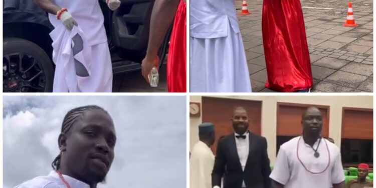 VDM and his lawyer, Deji Adeyanju, arrive National Assembly for the investigative hearing on bribery allegation between Bobrisky and EFCC operation (video)