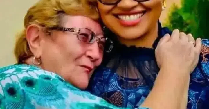 Rare childhood photos of Natasha Akpoti and her parents
