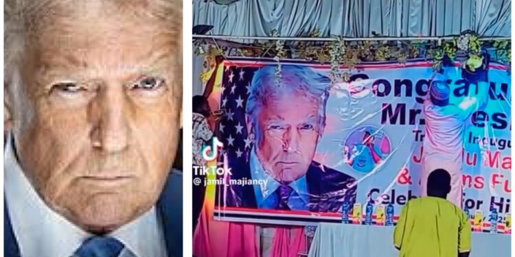Nigerian man throws party to celebrate Trump’s inauguration