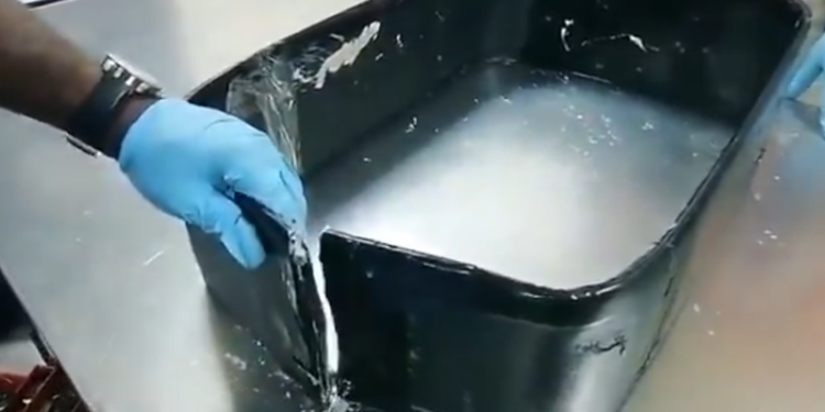 NDLEA uncovers cocaine stuffed inside walls of travelling box (video)