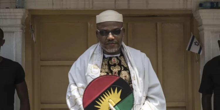 Nnamdi Kanu rejects FG’s request for trial resumption, insists on change of judge