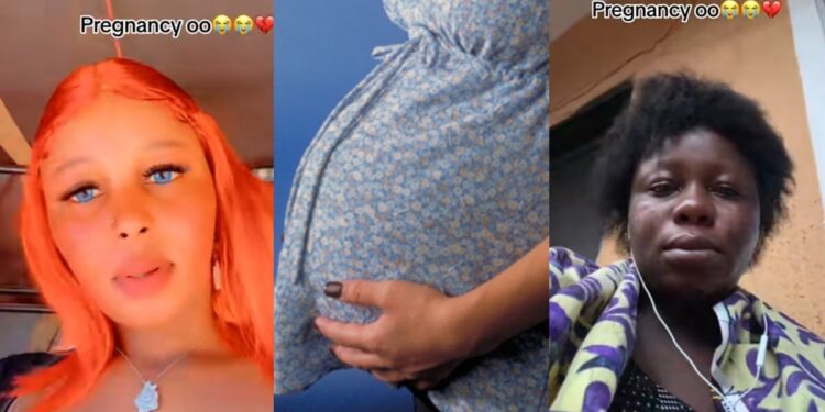 Nigerian woman’s before and during pregnancy video stuns many