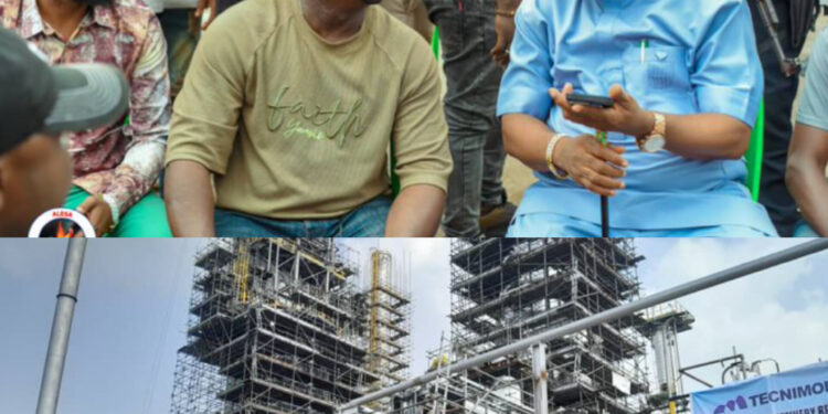 Community youths shut down Port Harcourt refinery over unemployment (video)