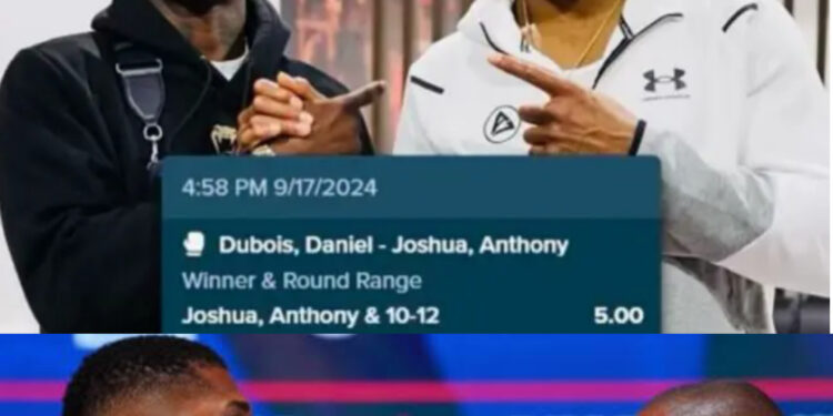 IBF World Heavyweight Title: UFC fighter Israel Adesanya bets N16.45m on Anthony Joshua to beat Daniel Dubois