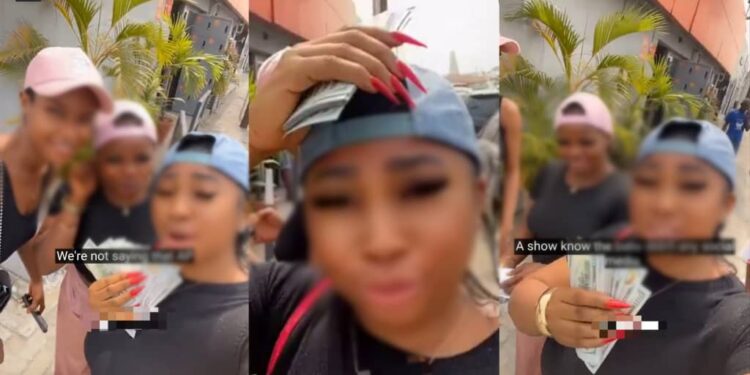 Ladies brag about their work while flaunting dollars, say they’ll keep doing it till they pass away