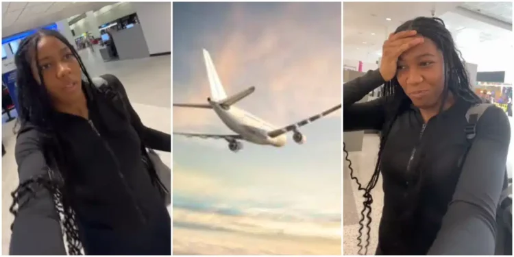Lady causes buzz as she flies from America to Lagos just to get her hair done