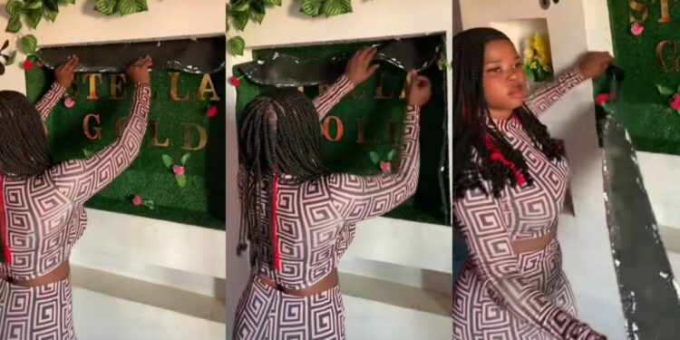 Lady cries out as landlord’s wife gives her quit notice after furnishing her shop