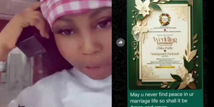 Lady lays curse on boyfriend as she finds out he’s secretly planning to get married