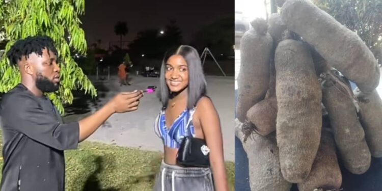 Lady picks yahoo boys over working-class men, fails to spell ‘working class’, names yam as a class of food