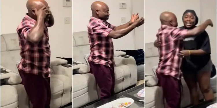 Lady pranks parents with ‘fake’ engagement, leaves father in tears