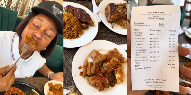 Lady shares review as she and her friends visit Hilda Baci’s mother’s restaurant