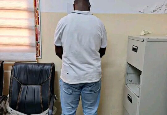 Libyan Driver Arrested By Police For Smuggling Of Six Nigerian Women (Photos)