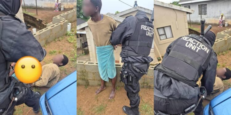 Man caught with pants down trying to get intimate with one-year-old boy