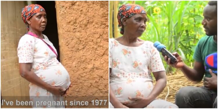 Meet 70-year-old grandma pregnant for 45 years