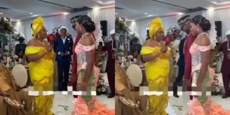 Groom’s mother reveals she rejected many women for her son during wedding day prayer