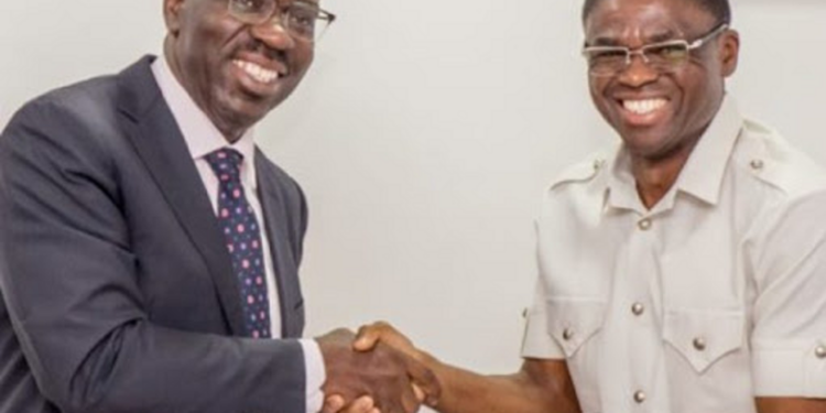 Edo Deputy Governor Shaibu taunts Governor Obaseki for losing LGA to APC in Edo governorship election