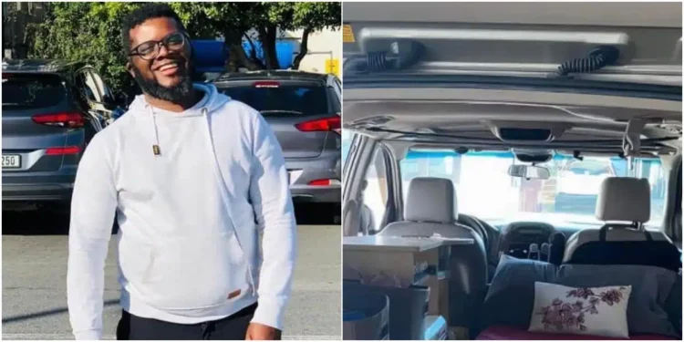 Photo of car boot turned into cozy bedroom causes serious buzz online