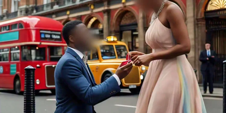 Man flies to UK to propose to another lady, days after marrying a woman in US